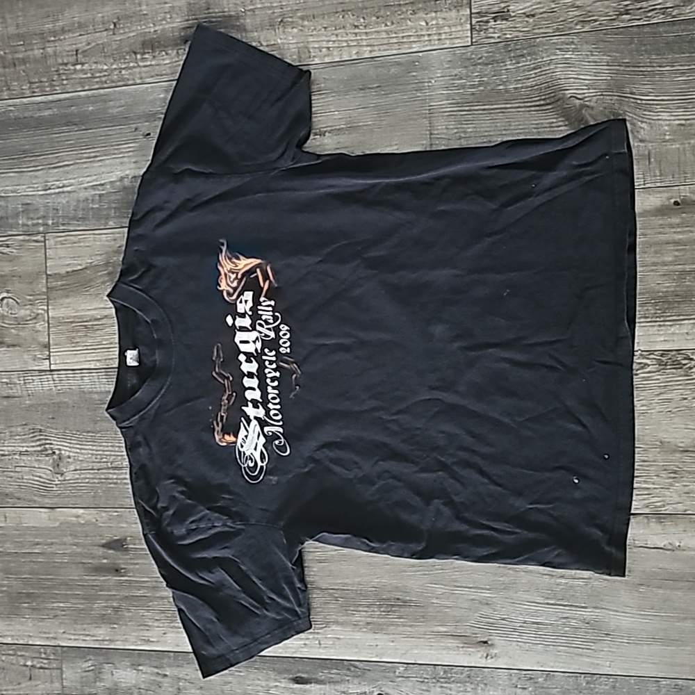 Sturgis Motorcycle Rally 2009 Black T-Shirt